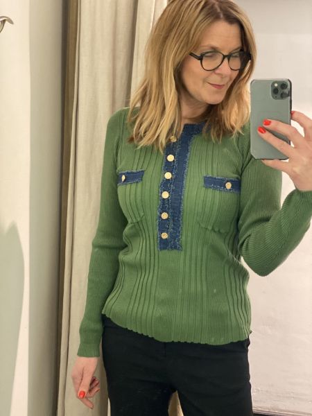 La Pullover Green