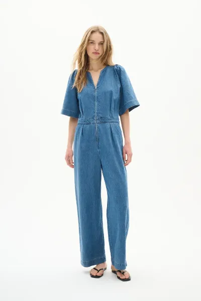 Kjøp BALLARIZIW JUMPSUIT BLÅ DENIM InWear Dame fra Andenes