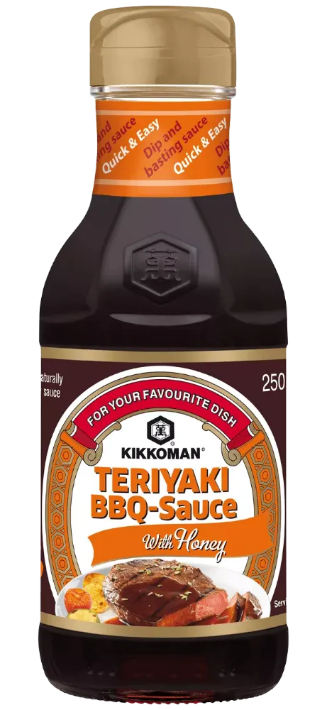 Kikkoman teriyaki- bbq saus med honing