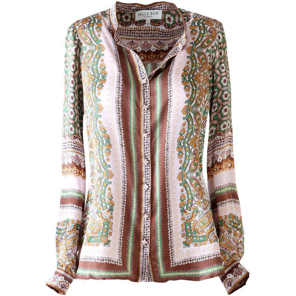 Hale Bob Women's NATALY Silk Cotton Voile Blouse 5YRF242A main image 1