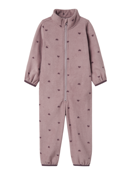 NAME IT Nmnspektra-Tuta in Pile AOP FO Neve, Mauve Shadows