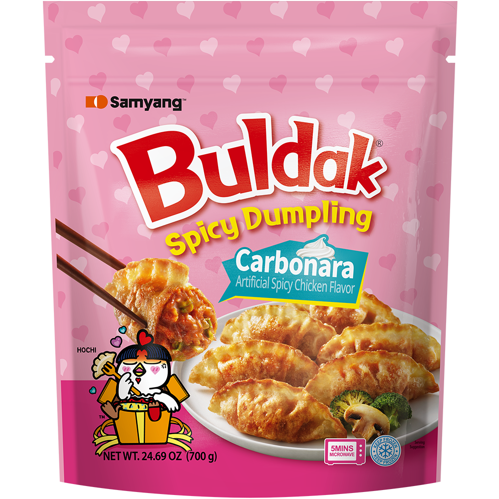 Samyang buldak carbonara dumlings