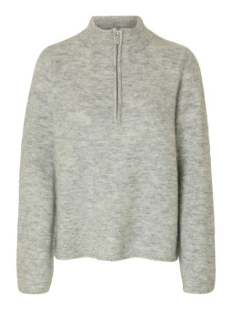 SELECTED FEMME Slfgabella Ls Knit Women's High-Neck