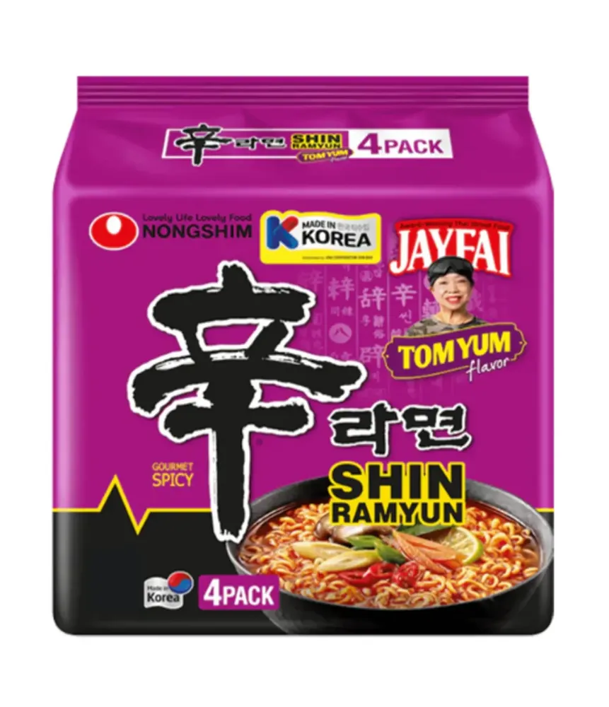 Nongshim shin ramyun tomyum 4-pack