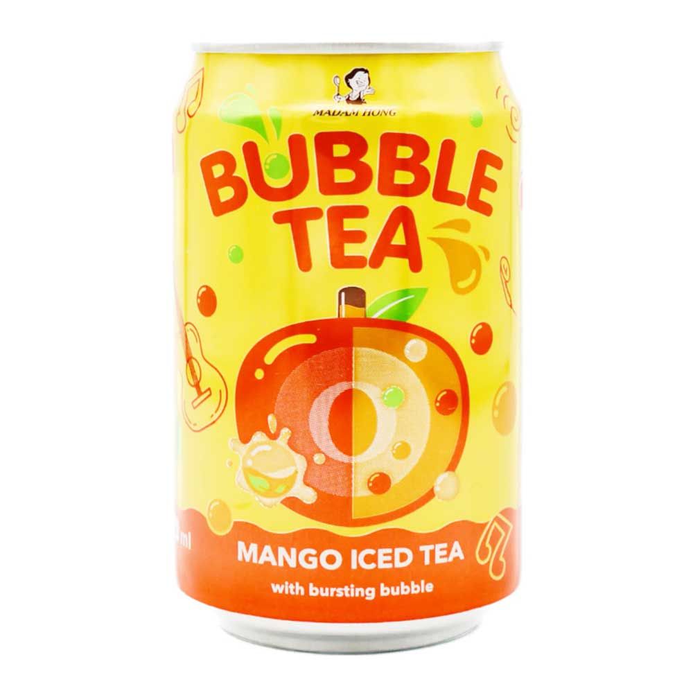Madam hong mango bubble tea