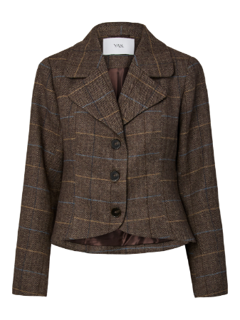 YASFLISRA LS BLOEM BLAZER | Zwart | YAS® België