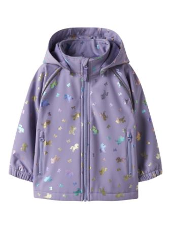 Lyle & Scott SoftShell Hooded Jacket Blauw voor Jongens | Kids Brand Store
