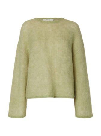 SELECTED FEMME Vrouwelijk gebreid bovenstuk met korte mouwen, Dark Sapphire, XL