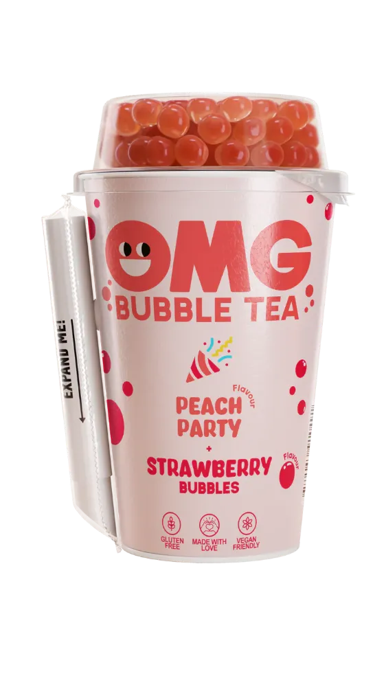 Diverse - omg bubble tea bubble peach party
