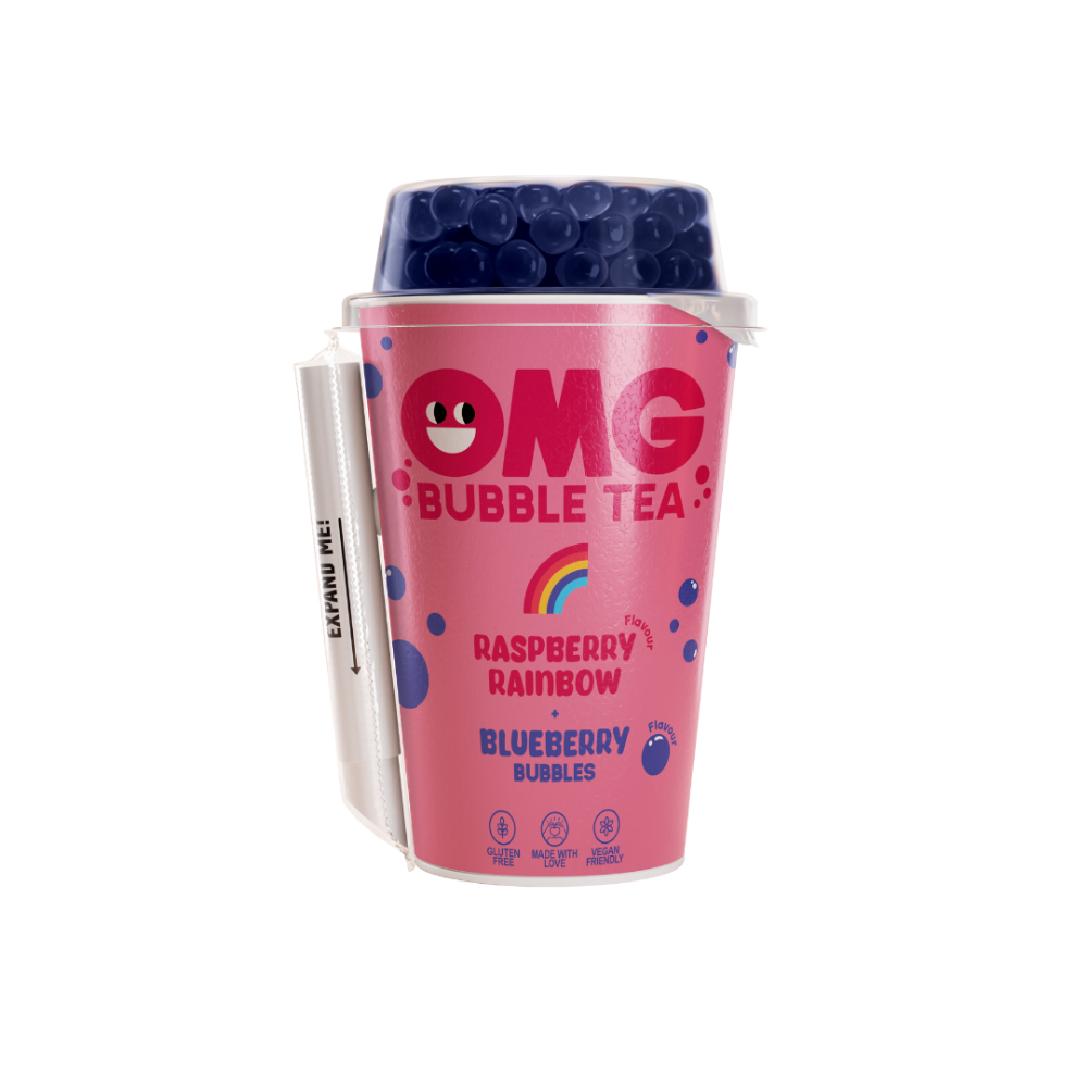 Diverse - omg bubble tea raspberry rainbow