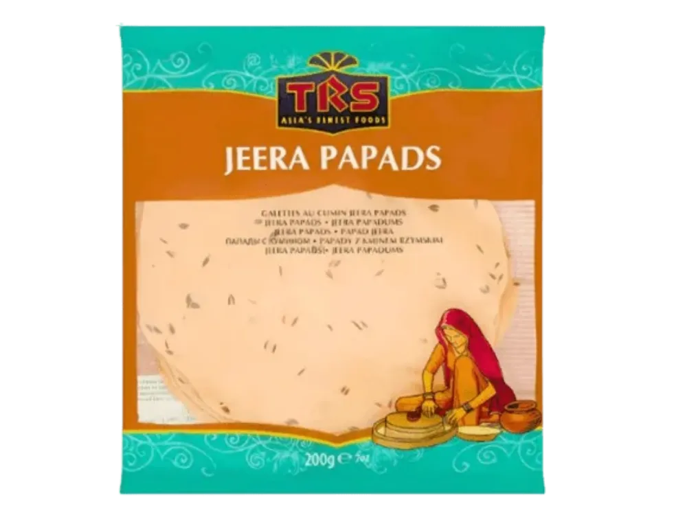 Trs jeera papadum