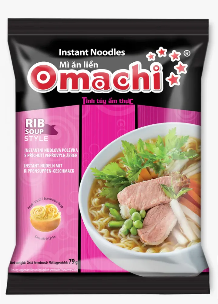 Diverse - omachi noodles with potato stach rib