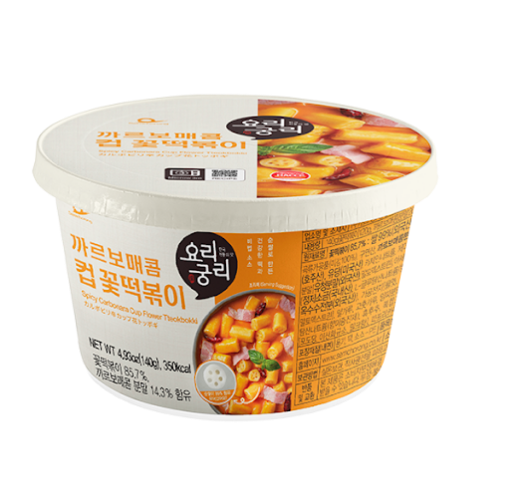 Diverse - semchorong spicy carbonara cup tteokbokki
