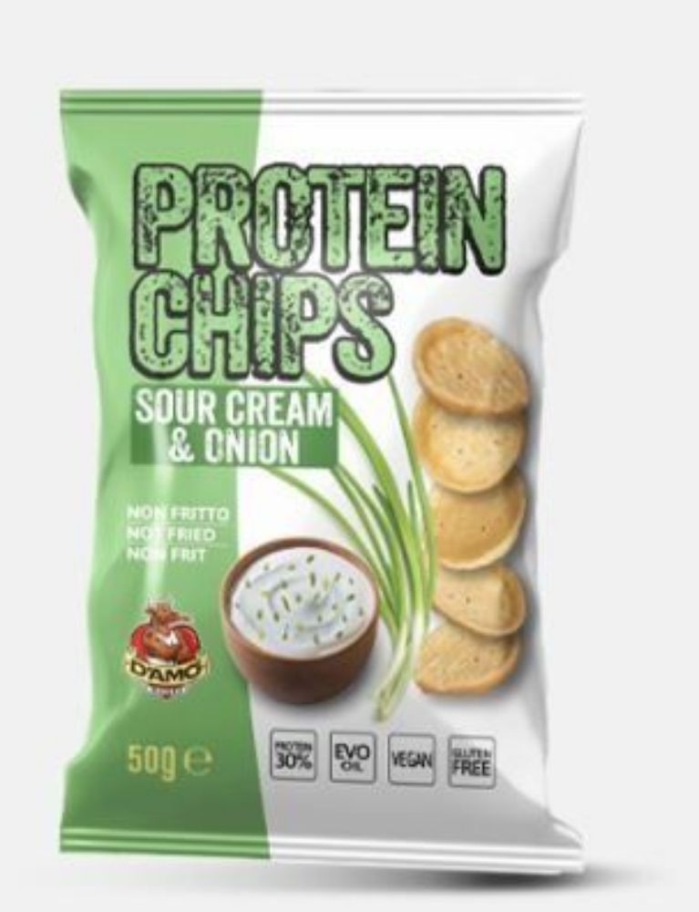 Diverse - d'amo protein chips sour cream & onion