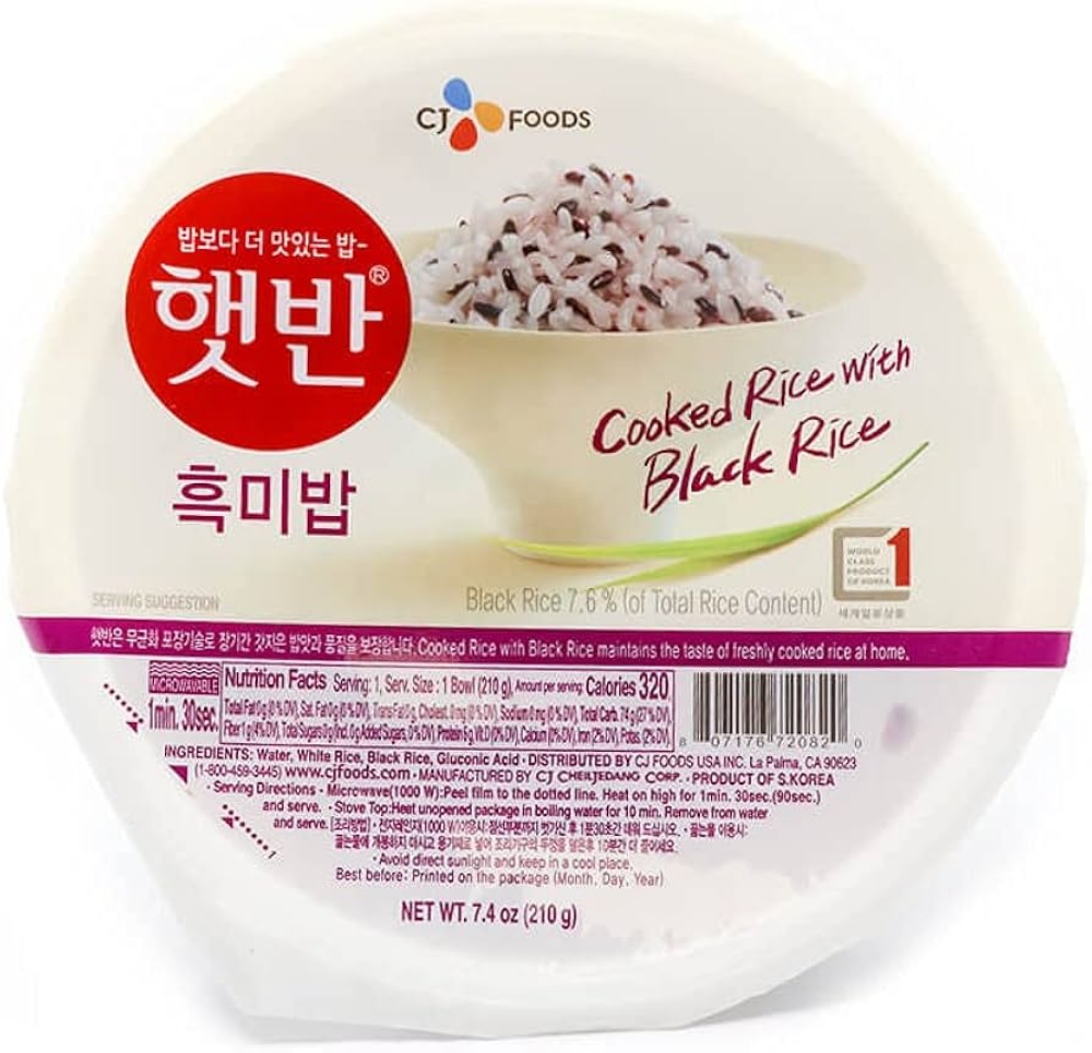 Diverse - hetbahn cooked black rice