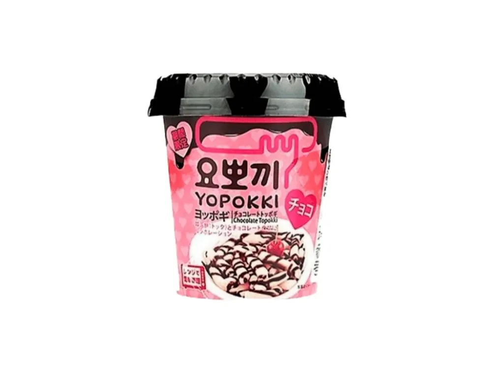 Yopokki chocolate cup