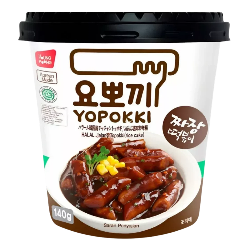 Yopokki halal jjajang topokki