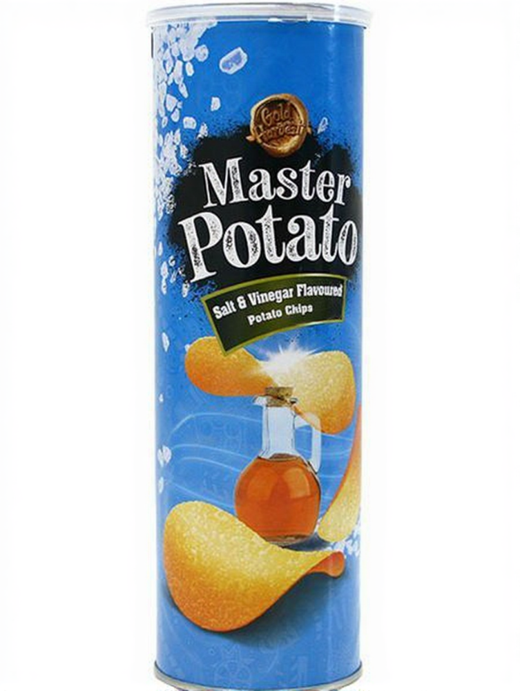 Gold harvest - master potato salt & vinegar chips