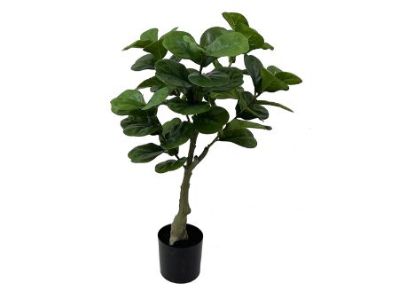 Kjp KUNSTIG FIKEN PLANTE 75CM - Present Time - Interir fra Lykkehjrnet -  PT4117
