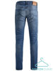 Bilde av JACK&JONES - IGLENN JEANS - BLÅ MED GRÅ TONE