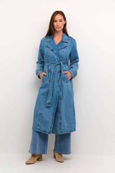 Bilde av DENIM TRENCHCOAT