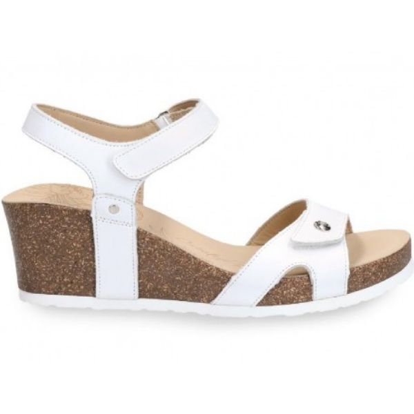 Panama Jack Sandalen Julia B54 Velour Rojo/Red - Groot Schoenen