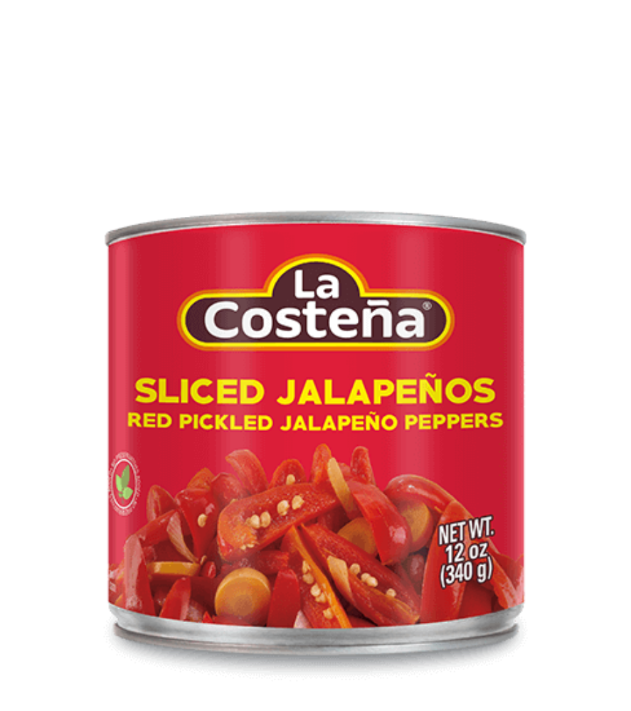 La costena red sliced jalapenos