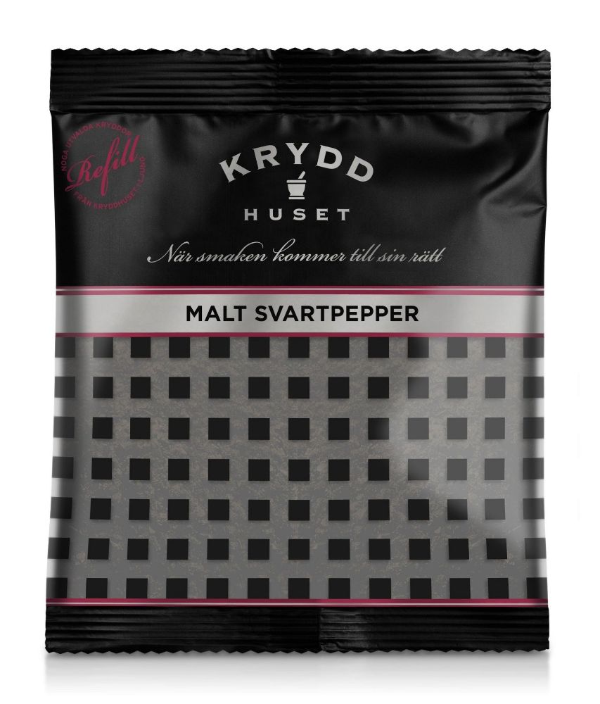 Kryddhuset svartpepper malt