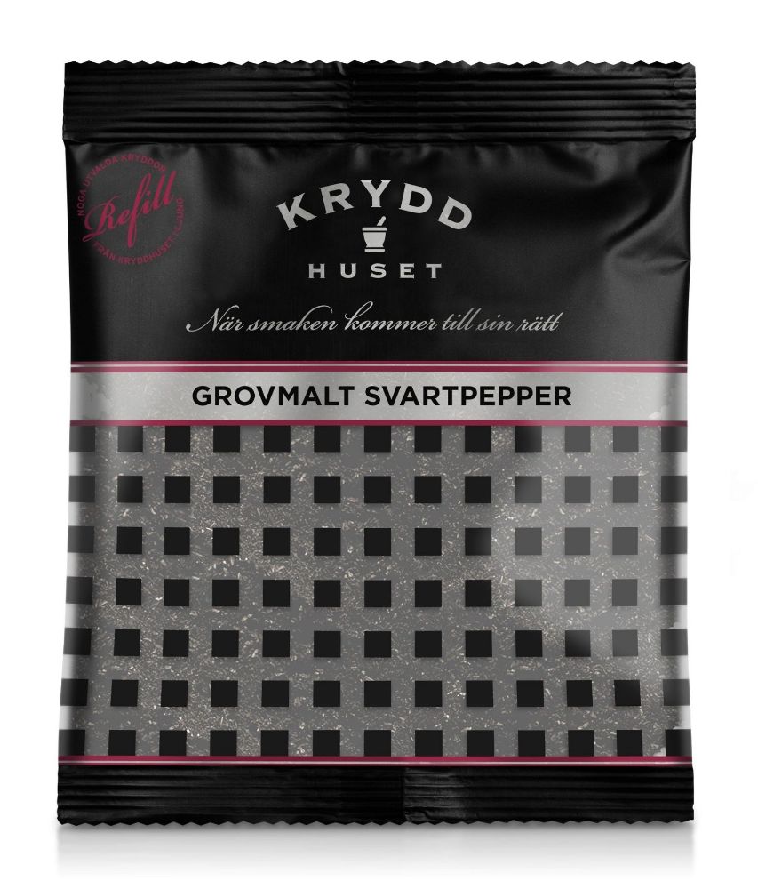 Kryddhuset svartpepper grovmalt
