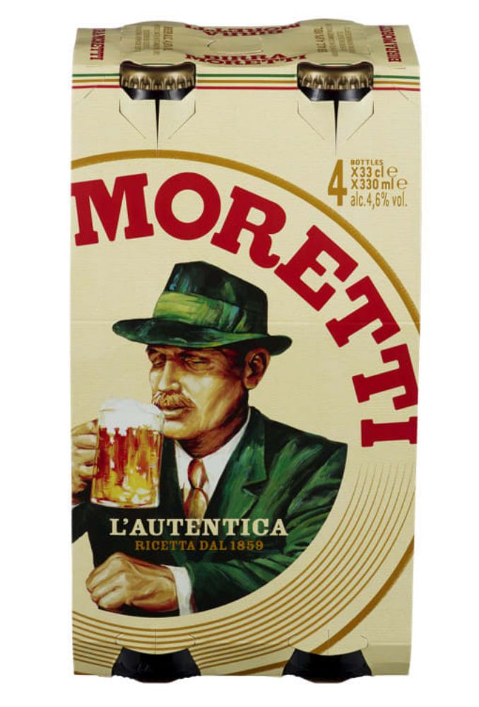 Birra morreti - birra moretti 4-pack flaske