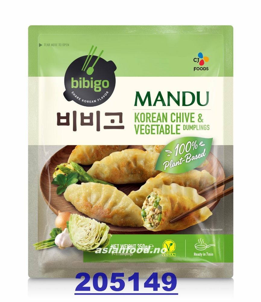 Bibigo korean chive & vegetable
