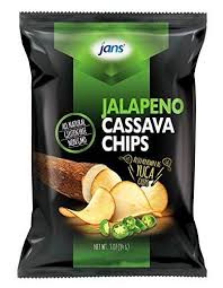Jans jalapeno cassava chips