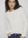 Bilde av VIDALO O-NECK L/S KNIT TOP - HVIT ALYSSUM