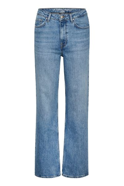 Bilde av 35 LOIS 139 HIGH WIDE JEANS LENGDE 30- MEDIUM BLUE RETRO WASH