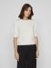 Bilde av VIRIL 2/4 SLEEVE O-NECK KNIT TOP - HVIT