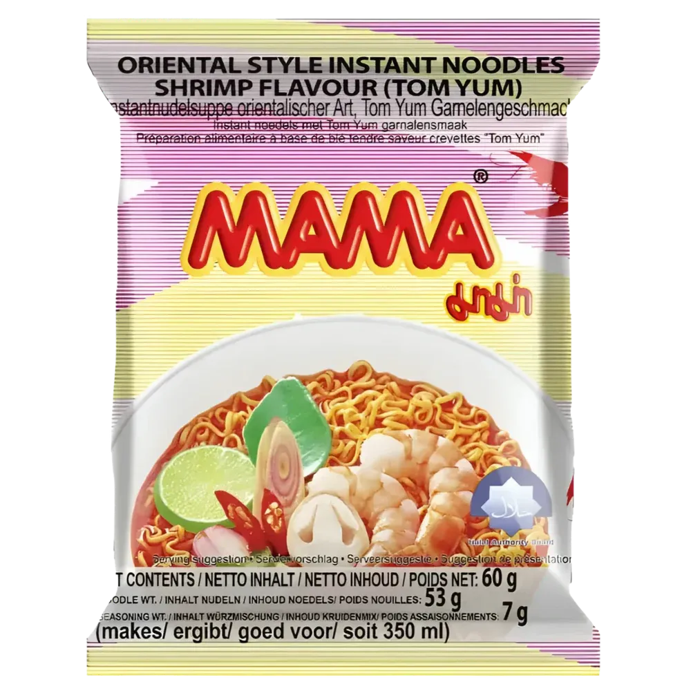 Mama instant noodle shrimp tom yum
