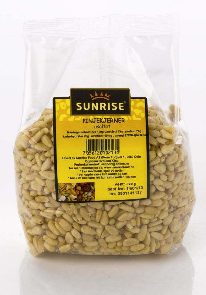 Sunrise food - sunrise pinjekjerner