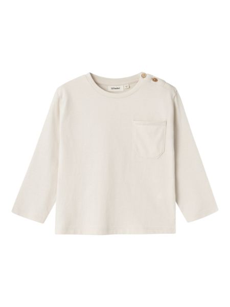 Bilde av NMMDOLAN LS LOOSE TOP  - OFFWHITE