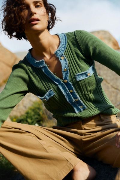 Sarah Pullover Green main image 0