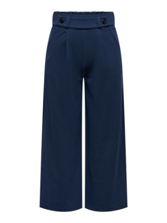 Pantaloni Donna JDY - Vita Alta, Gamba Larga, Tascabili, Tessuto Elasticizzato - Foto 8