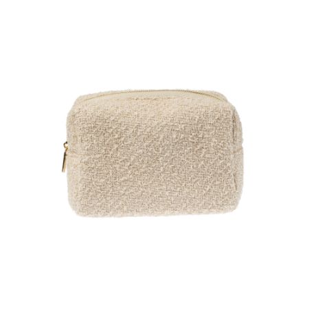 TWEED MAKE-UP POUCH SMALL SAND TWEED MAKE-UP POUCH SMALL SAND