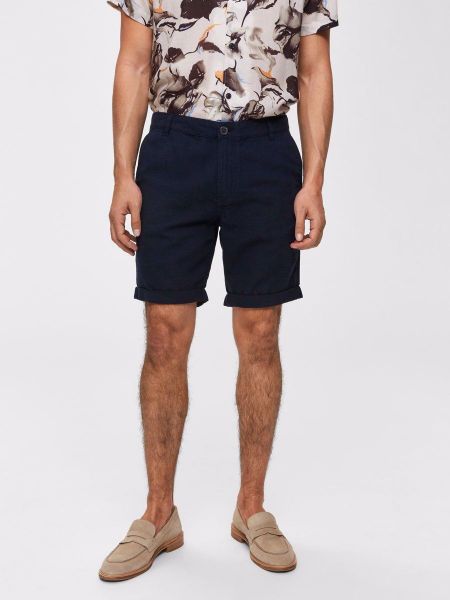 Bilde av PARIS LIN SHORTS - DARK SAPPHIRE