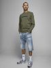 Bilde av DASH LANG JEANS SHORTS - BLÅ