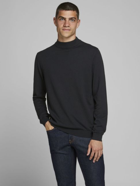 Bilde av CAMP STRIKKET GENSER - BLACK