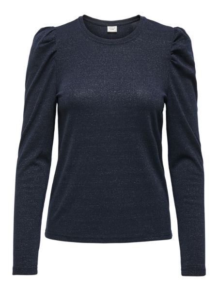Bilde av JDYTINA LUREX TOPP - MØRKEBLÅ