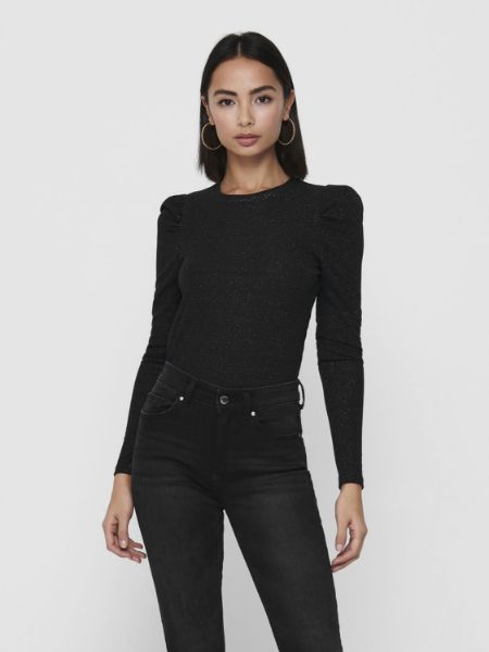 Bilde av JDYTINA LUREX TOPP - SVART