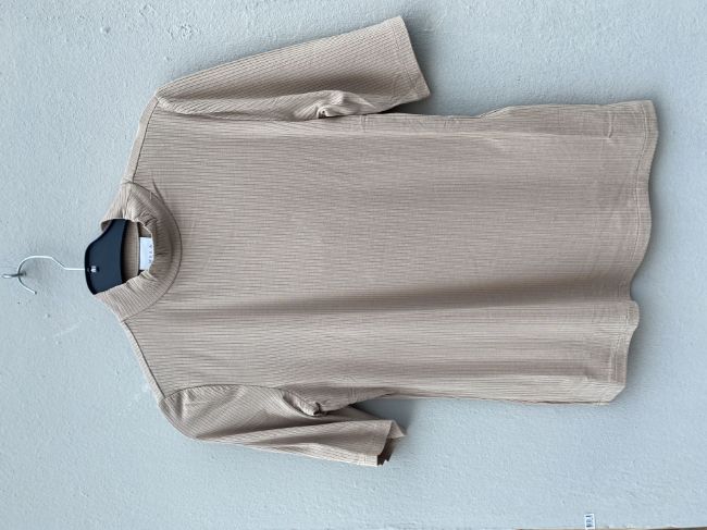 Bilde av VISOLITTA RIBBE TOPP - BEIGE GRÅ
