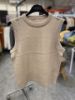 Bilde av ONLASTRALA STRIKKET VEST - BEIGE