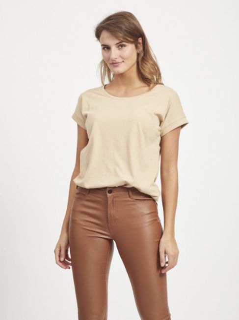 Bilde av VIDREAMERS T-SKJORTE - BEIGE