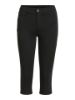 Bilde av VISTAY BLACK CAPRI BUKSER - SVART